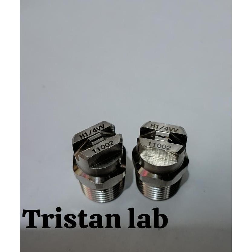 Nozzle V jet Stainless 1/4 ( 11002 ) V1/4 Jet Flat Fan Spray Nozzle