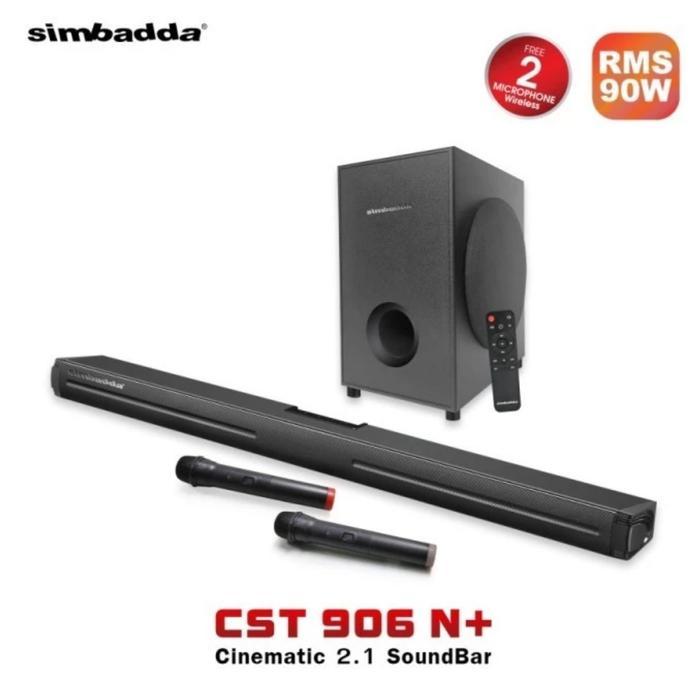 Simbadda Cst 906N+ Altes Bass Soundbar Tv Bluetooth Home Theater Speaker Karaoke Simbada 906 N+ 2