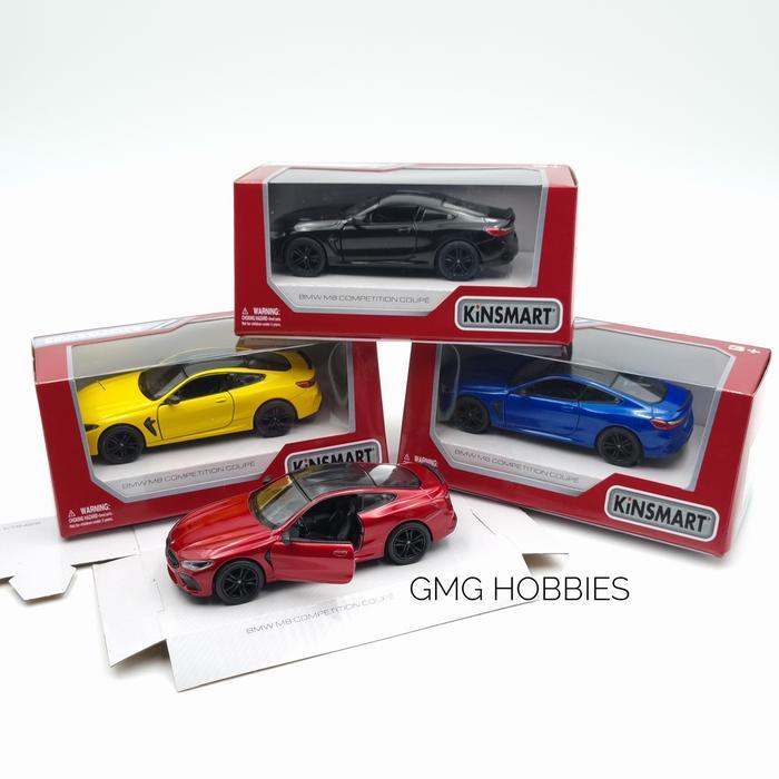 BMW M8 COMPETITION COUPE KINSMART 5425W DIECAST MOBIL MAINAN MINIATUR