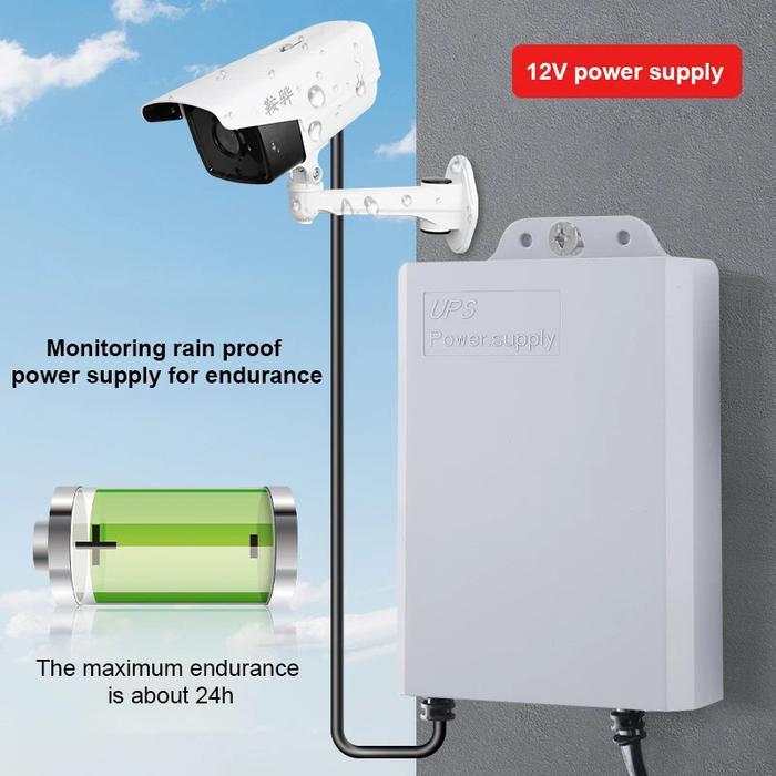 UPS 15200MAH UPS MINI 12V UNTUK WIFI UPS MINI 12 VOLT UPS WIFI UPS CCTV UPS DC MINI UPS 2A