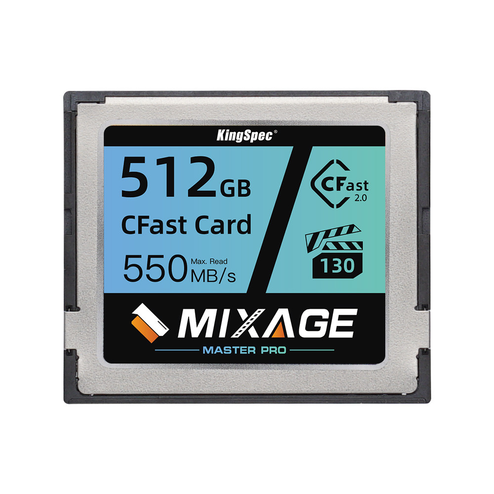 KingSpec CFast Memory Card 256GB 512gb 1TB CFast 2.0 Memoria Card For Professional DSLR Camera