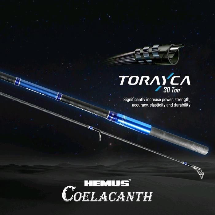 JORAN PANCING CAST JIGGING HEMUS COELACANTH 180CM FULL FUJI