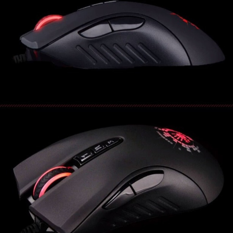 A4Tech Bloody A91 Wired Mouse One-click Instant Macro Io1 Macro Drive Optical Engine 8 Programming