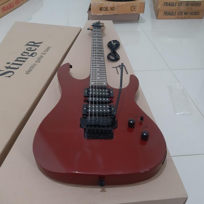 Gitar elektrik original stinger SJS100 tremolo updown model ibanez