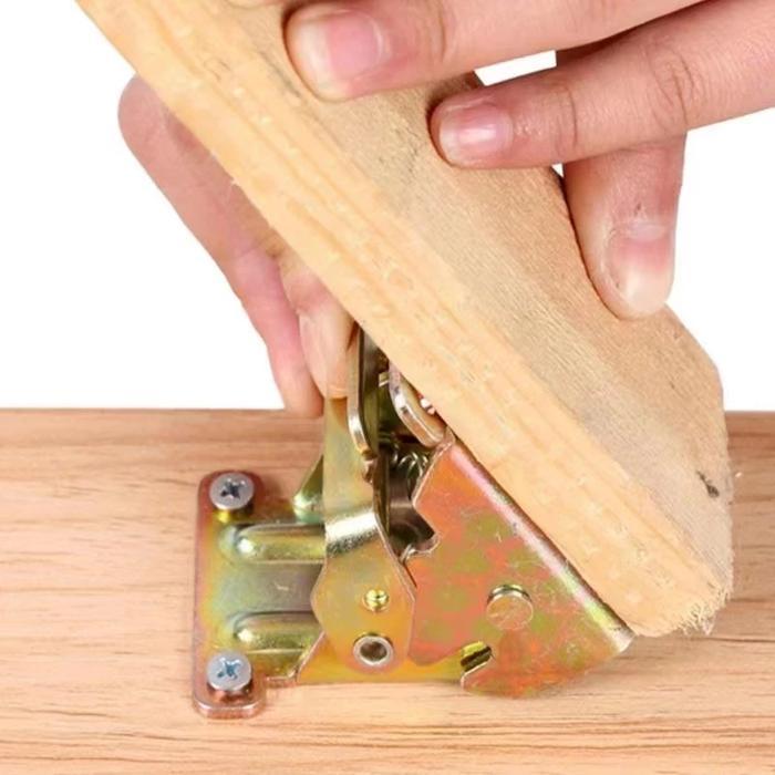 1 Pcs Braket Engsel Kaki Meja Siku Lipat / Engsel Siku Kaki Meja Lipat