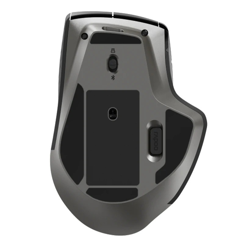 Rapoo MT750 Tri-mode 800mAh Wireless Bluetooth Mouse Ergonomic Business Office Mouse Desktop Laptop