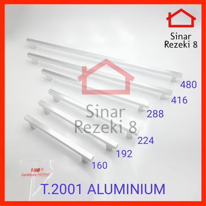 Handle Tarikan 2001 Aluminium Laci Pintu Lemari Minimalis Gagang Knob .