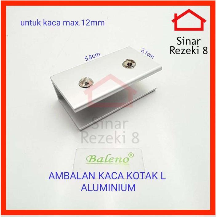Ambalan Kaca Jepit Kotak L AL Tatakan Penyangga Kaca Penjepit Ambalan .