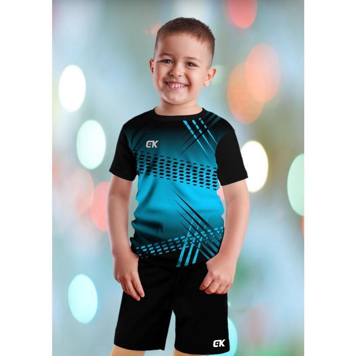 ORIGINAL SETELAN KAOS OLAHANAK-ANAK BAJU OLAHFUTSAL VOLI BUKUTANGKIS BADMINTON PRINTING Sport READY