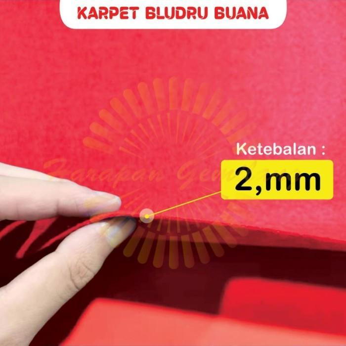 Karpet Bludru Meteran BUANA Karpet Panggung / Pameran Karpet Masjid