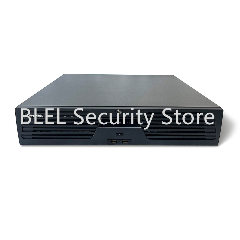 Original Hikvision DS-9664NI-M8 English Version NVR 64CH Support up to 12MP camera 8 SATA for 8HDDs