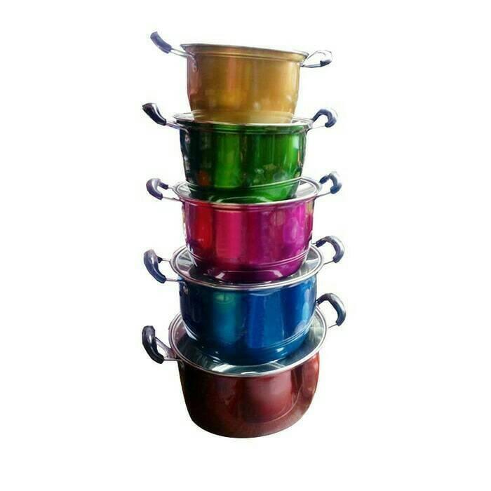 Panci Set Warna Vavinci Rainbow / Pelangi ( Cookware Set )