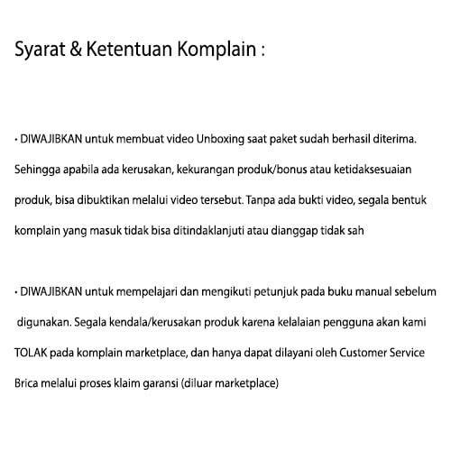 DISKON PROMO BRICA BPRO-5 ALPHA EDITION LITE - BLACK BONUS - BPRO5