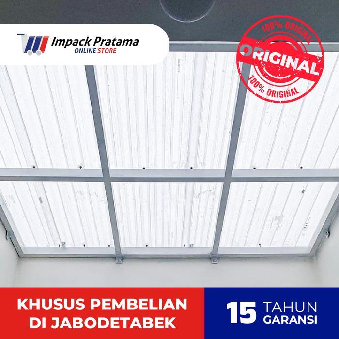 . Atap Polycarbonate Solartuff Jenis Gelombang Greca