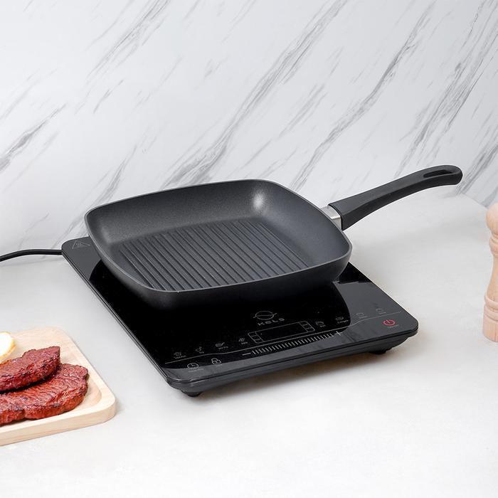 Informa Scanpan 27 cm Classic Wajan Panggang Alat Masak Dapur Alat Pemanggang Daging Peralatan Masak