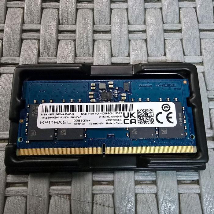 Promo / Ram Memory Memori Laptop Sodimm Ddr5 12Gb 4800 Not 8Gb 16Gb Non Cod