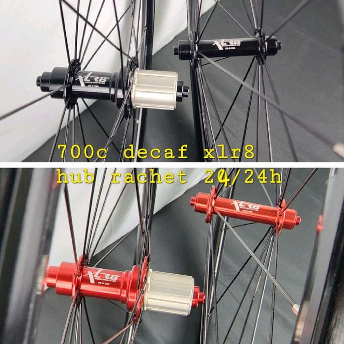 Wheelset Rachet Decaf Xlr8 24H