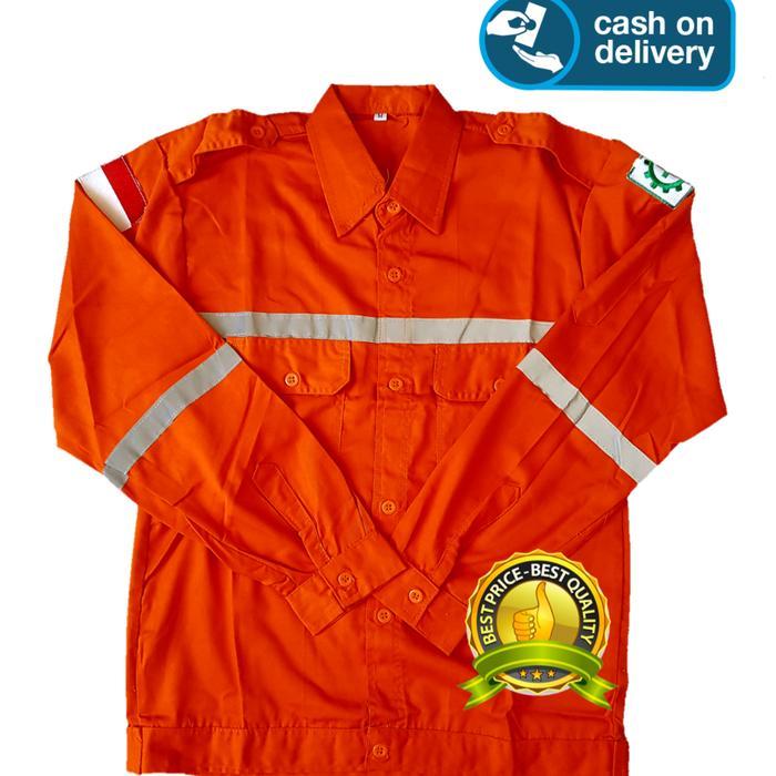 Best Seller Baju Safety / Baju Kerja / Wearpack Katelpak / Baju Proyek / K3 Original