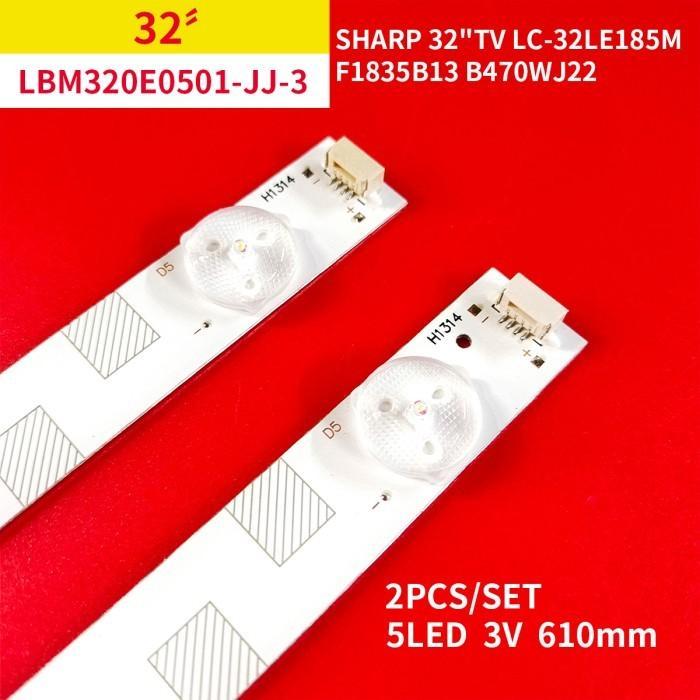 BACKLIGHT TV LED SHARP LC32LE180 LC32LE180I LC32LE1801 LC32LE185 5K 3V