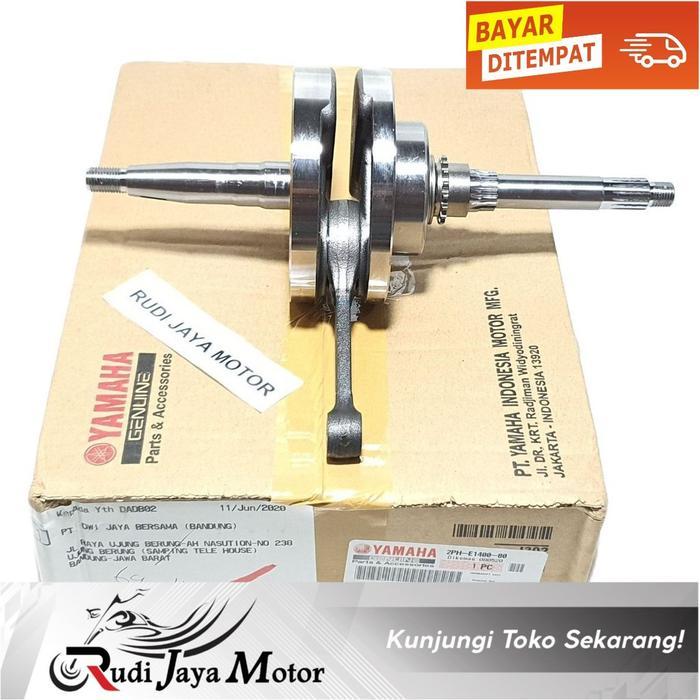 CRANKSHAFT ASSY KRUK AS MIO M3 MIO Z SOUL GT 125 LED 2PH-E1400-80