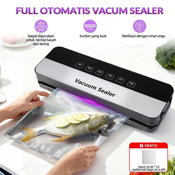 Best Seller 6 In 1 Alat Vakum Makanan Sealer 30Cm Alat Vakum Makanan Vacuum Sealer Vakum Makanan