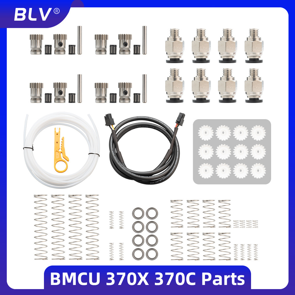 BLV AMS bmcu 370X BMCU 370C Repair Parts Pneumatic Fitting Gear Kit 370X Spring Kit 370C Spring Kit