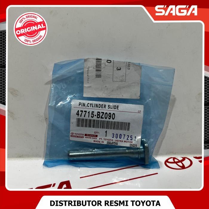 SAGA Baut Pen Pin Kaliper Rem Avanza Xenia 2012 Original 47715-BZ090