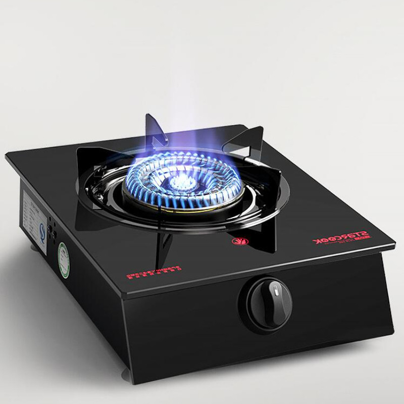 Household gas stove single stove desk type liquefied gas stove gas stove energy saving natural gas f