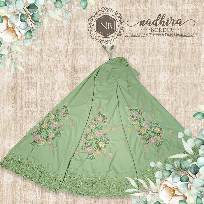 Top MUKENA KHADIJAH BORDIR STRIMIN / MUKENA KHADIJAH / MUKENA BORDIR / MUKENA BUKITTINGGI * Muke