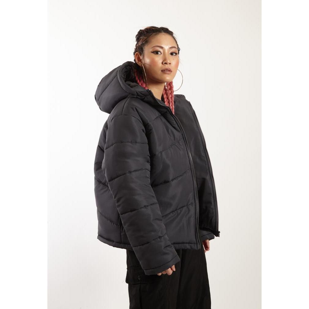 OCWA MATRIX PUFFER WINTER JACKET ASH GREY WOMAN