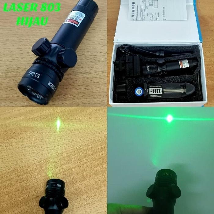 Jual laser scopee laser senapan nyala hijau
