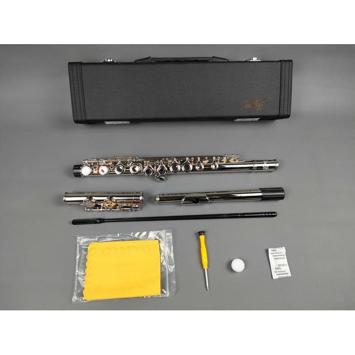 Flute Cowboy 16 hole flute concert fullset alat musik tiup suling recorder