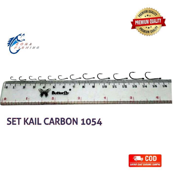 Pancing Kail Jhook Carbon Dapat 3 Bungkus Chinu 1053 ( Besar ) Marusode 1054 ( Kecil ) Spek Komplit