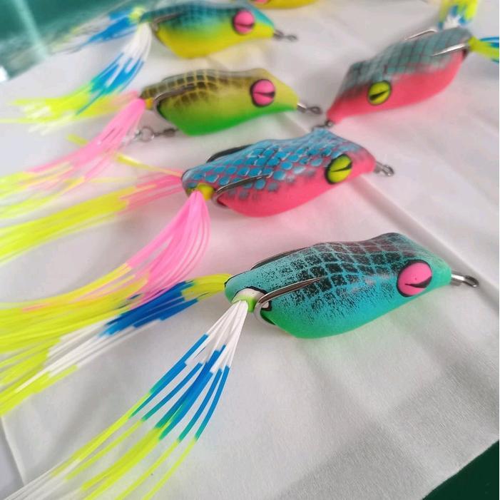 Umpan Ikan Gabus Toman Soft Frog Skrit Lure