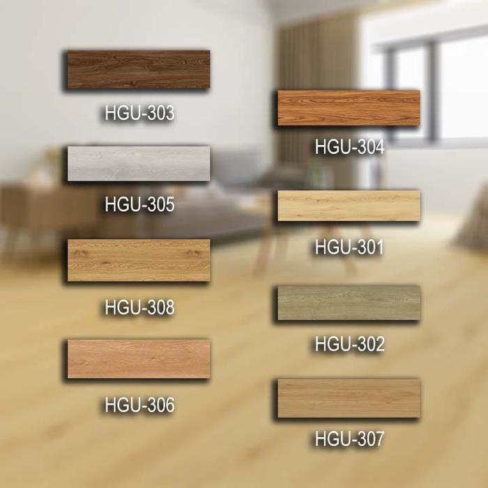 Lantai Vinyl Plank 3mm Hanguk Universe Per Box Motif Kayu Lembaran