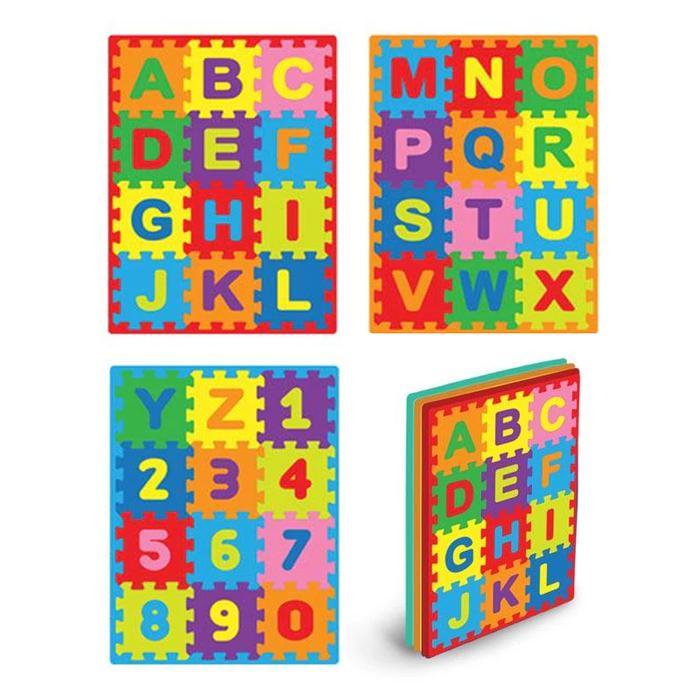 IMAGE TOYS edumat karpet matras evamat puzzle tikar Huruf & Angka Small Karpet Puzzle [3 lbr]