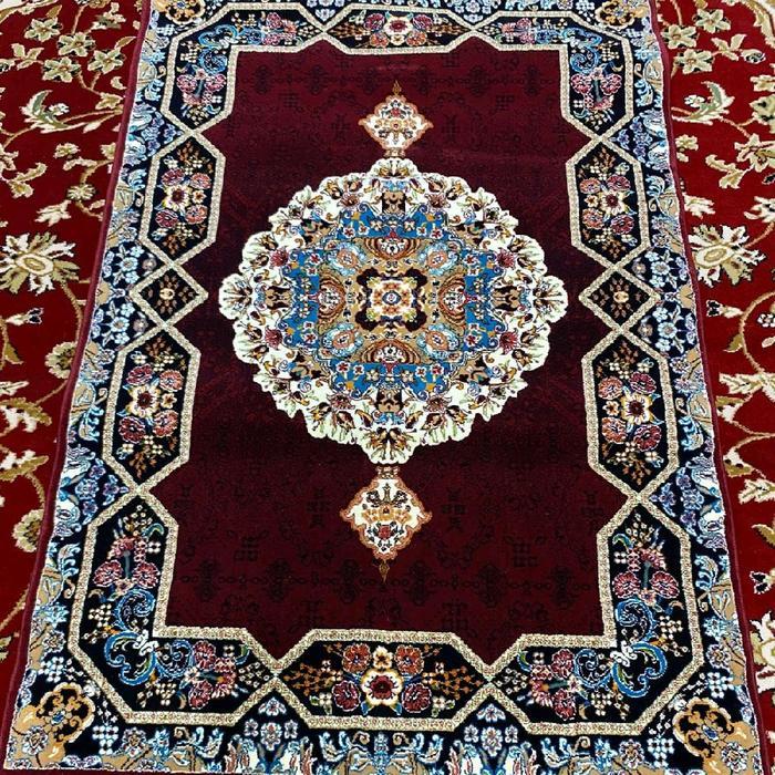 Karpet Iran import premium uk 100 x 150 - 01 iran maroon