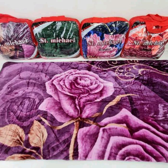 Selimut St Michael Blanket 200X220 / selimut st michael jumbo/selimut besar / selimut jumbo /