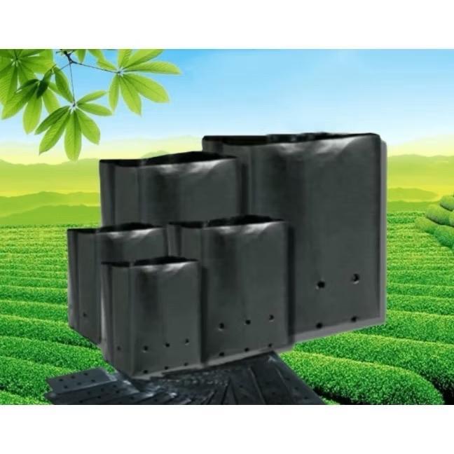 Swaylineshop Polibag Ukuran 25X25 / Polibag Tanaman / Polibag Plastik Tebal / Polibag Cabai /