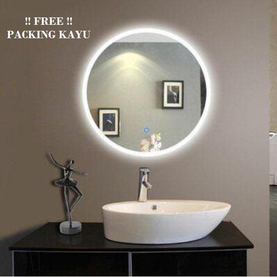 CERMIN LED AESTHETIC / CERMIN LAMPU / MIRROR LAMP / CERMIN GANTUNG