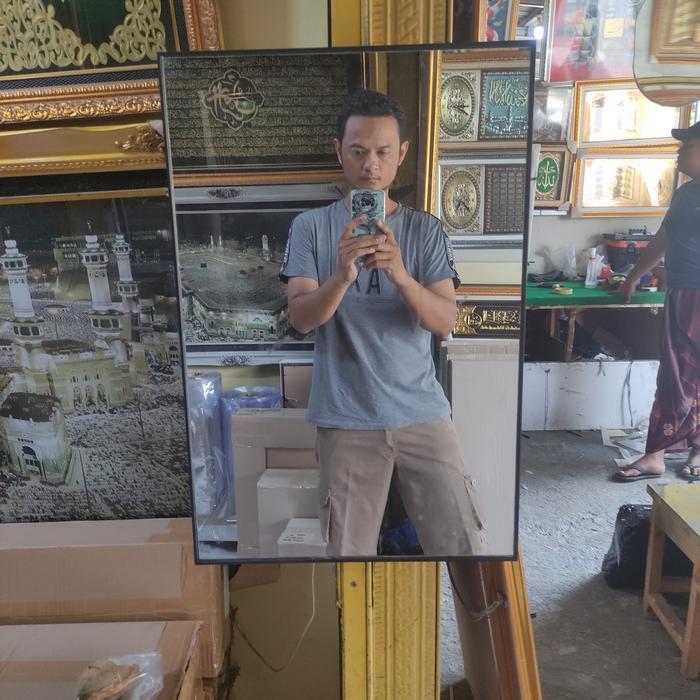 cermin frameless 40x60 cm