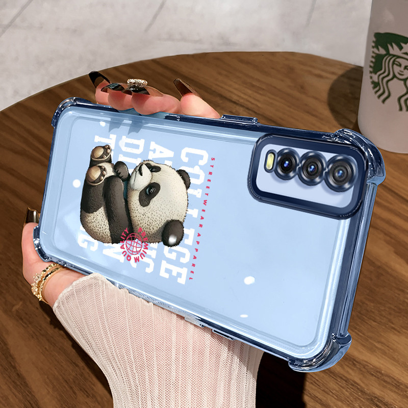 Casing Hp untuk VIVO Y20 Y20s Y20i Y20T Y20A Y20G Y12S Y12A Y11s Y30G Case Casing Panda kecil yang r