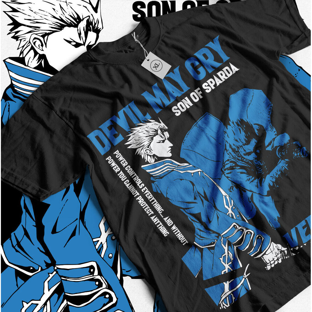 Devil May Cry virgil Unisex Men's Cotton T-Shirt All Size