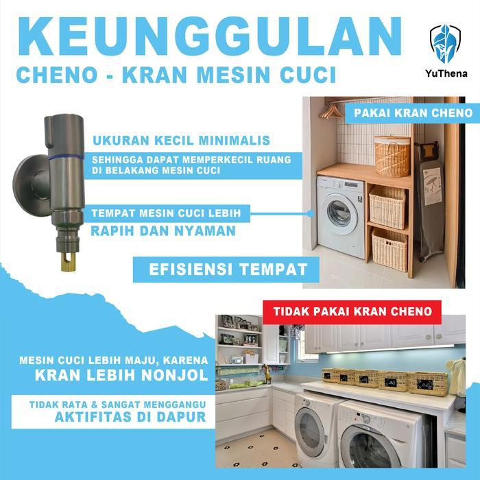 Kran air Kran mesin cuci otomatis anti bocor keran mesin cuci anti bocor - Cheno