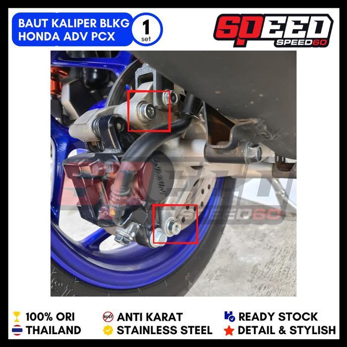 Baut Kaliper Belakang Honda Pcx Adv Probolt Stainless King Nut Thailand