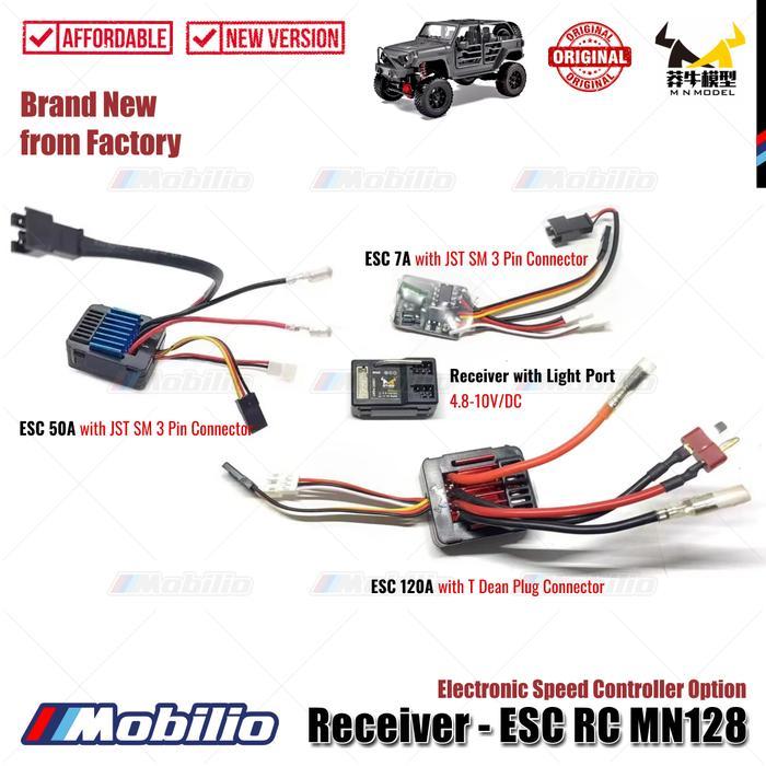 Original Part MN128 Receiver ESC MN 128 MN86 New Version RC Crawler Car Adventure