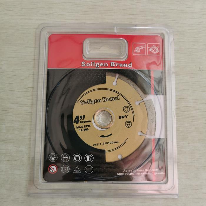 Terbaru Pisau Potong Granit Soligen Red Kering