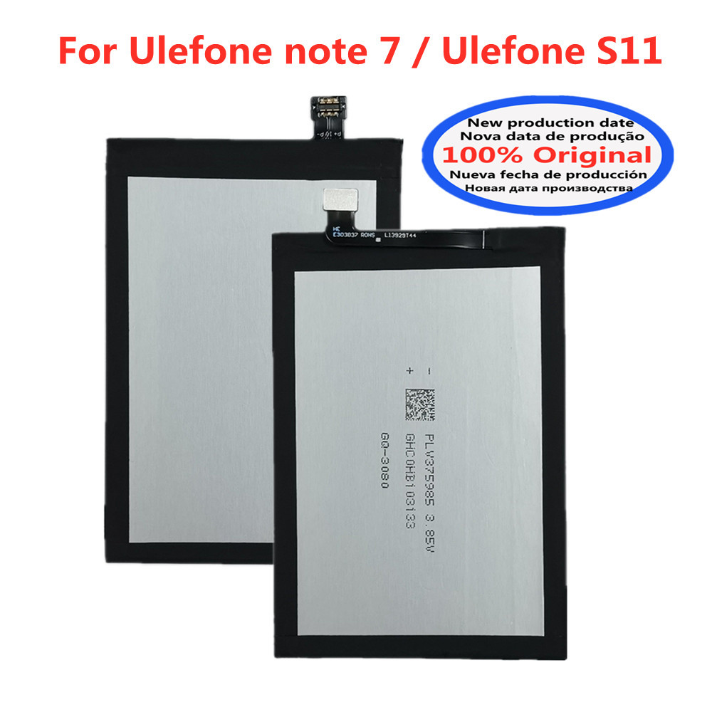 New 100% Original 3430mAh Replacement Battery For Ulefone note 7 / Ulefone S11 Smart Mobile Phone Ba