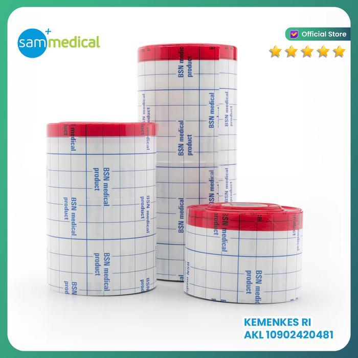 Sedia BSN Hypafix Transparent Plester Penutup Luka / Plester Anti Air Plester Fiksasi Penutup Luka
