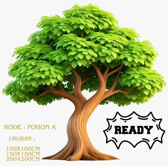 POSTER POHON (A) HIASAN DINDING/KELAS